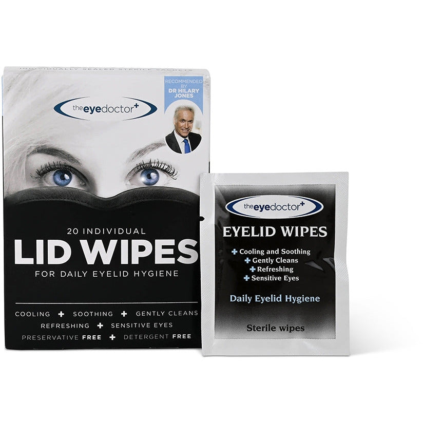 The Eye Doctor Lid Wipes 20 wipes - The Body Doctor