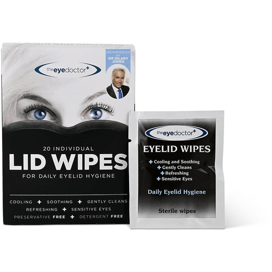 The Eye Doctor Lid Wipes 20 wipes - The Body Doctor