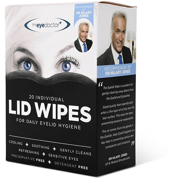 The Eye Doctor Lid Wipes 20 wipes - The Body Doctor