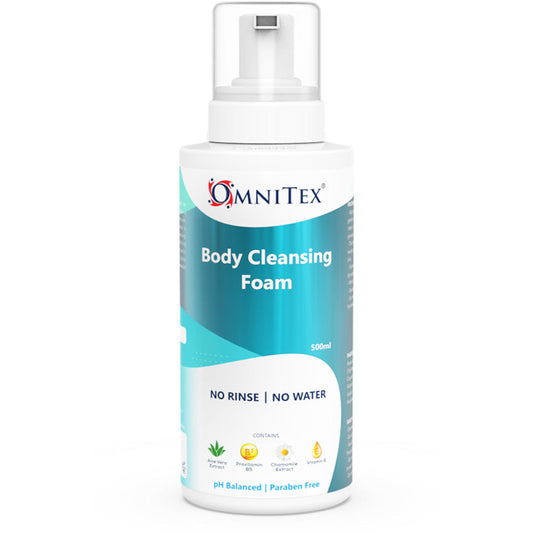 No Rinse Body Cleansing Foam 500ml- Omnitex