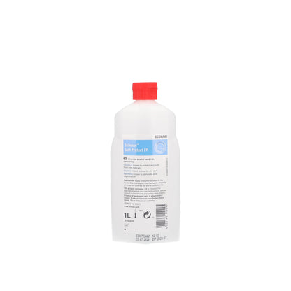 Ecolab Soft Protect 1 Litre Alcohol Hand Rub Sanitiser (Box of 12 Bottles) BUY ONE, GET ONE FREE - Ecolab