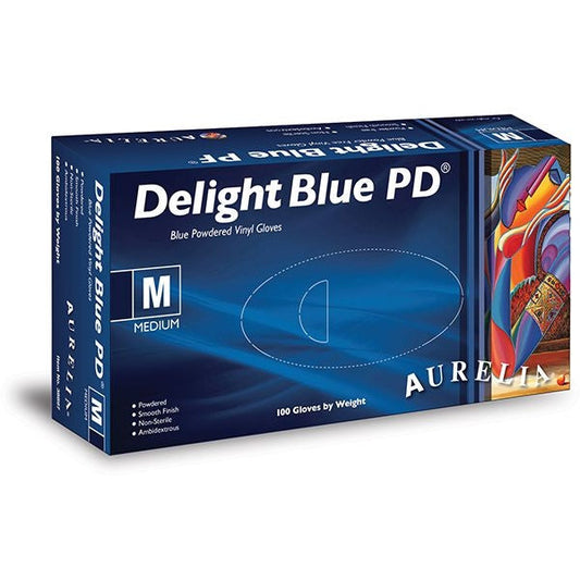 Aurelia Delight® 100 Delight Blue PD® - Extra Large (100) - Aurelia Gloves