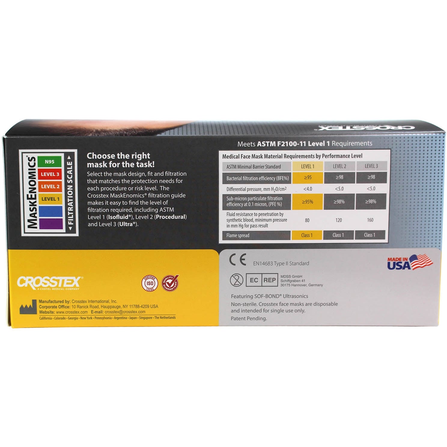 Isofluid FogFree® SecureFit® Splash Shield Masks with Visor (25) - Discontinued