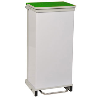Bristol Maid BR 90 Ltr Bin with Green Lid - 