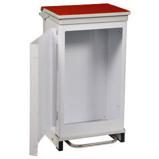 Bristol Maid BR 75 Ltr Bin with Red Lid (Front Opening)