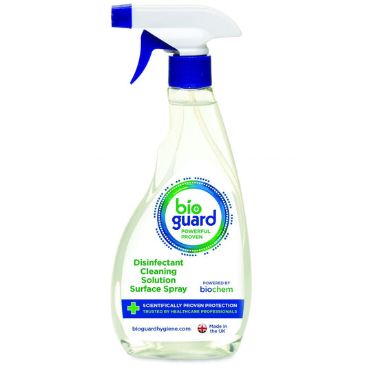Disinfectant Cleaning Solution Ready To Use - 500ml Trigger Spray - Bioguard Hygiene