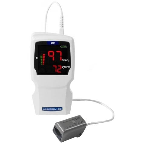 SPECTRO2 20 Digital Pulse Oximeter System With Adult Spot-Check Finger Sensor - ICU Medical