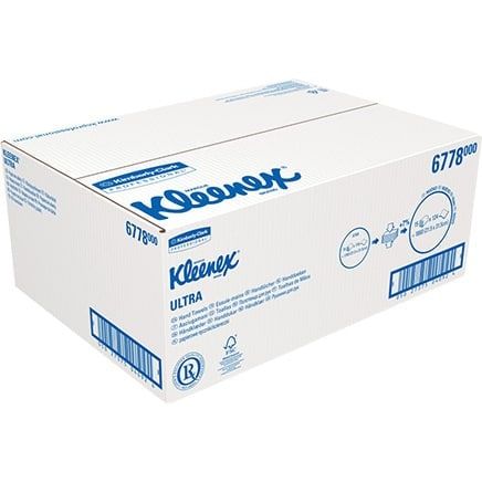 Kleenex Airflex Ultra Soft Hand Towel - case of 1860 - Bunzl Healthcare
