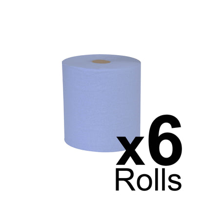 Essentials Blue Centre Feed 7.5" - 1ply - 300m x 190mm - Case of 6 - Northwood