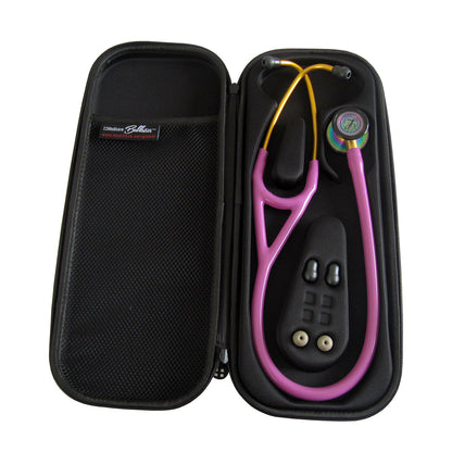 Medisave Ballistics Premium Cardiology Stethoscope Case - Burgundy