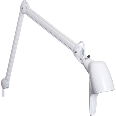 Luxo Carelite LED Generation II Bedhead Light - Dimmable, Integrated Night-watch Light, SteriTouch® - W105mmWhite