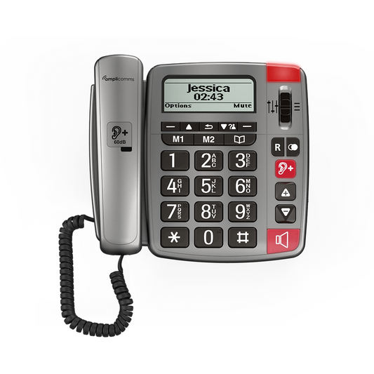 Amplicomms PowerTel 196 - Corded Phone - Amplivox