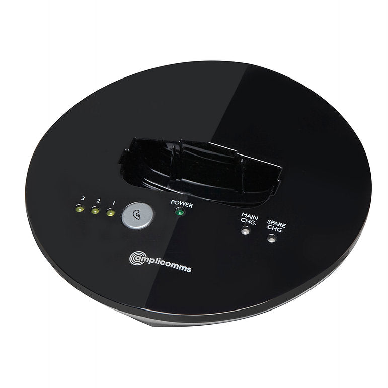 Amplicomms TV2500 Black/Silver - Headset