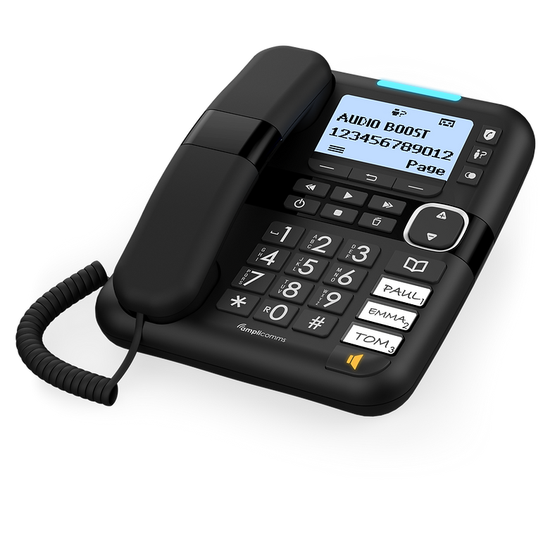 Téléphones Sans Fil AMPLICOMMS BigTel 1502
