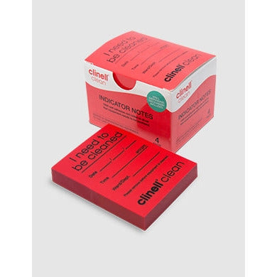 Clinell Indicator Notes in Red 4 x 250 Notes - Clinell