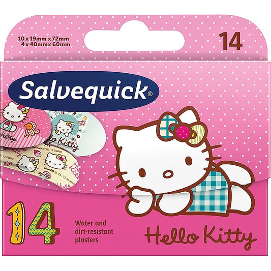 Salvequick Hello Kitty Assorted Water Resistant - Safety First Aid