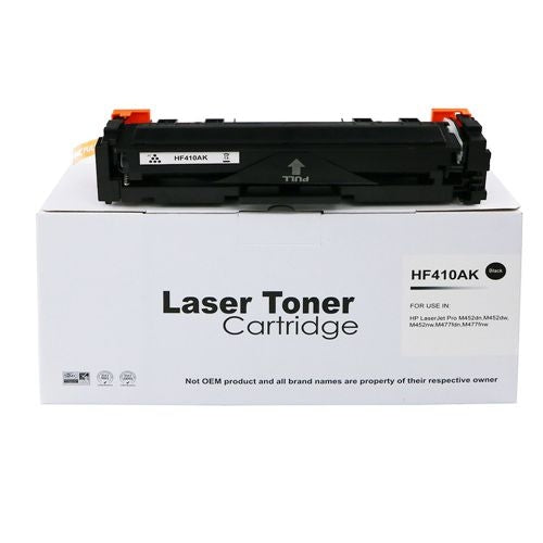 HP CF410A Black 410A Toner - Compatible - Remanufactured - Hewlett Packard