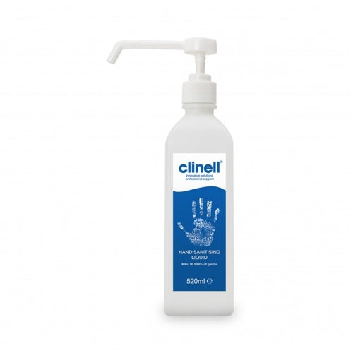 Clinell Hand Sanitising Liquid - 520ml - Clinell