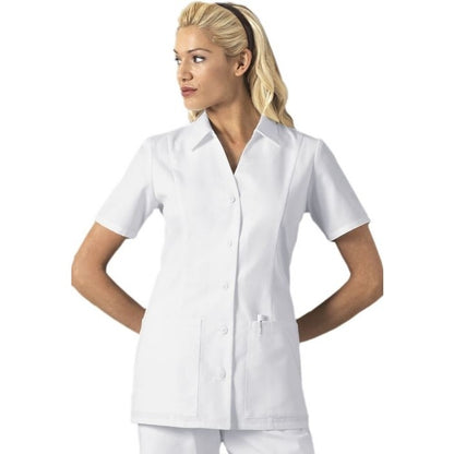 Button Front Medical Tunic - 