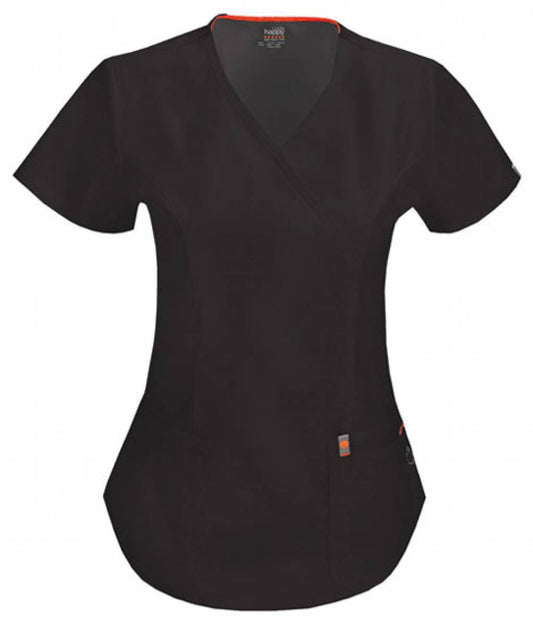 Mock Wrap Top - Certainty Plus - Work In Style