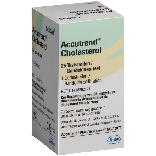 Accutrend Cholesterol per 25 Strips - clearance