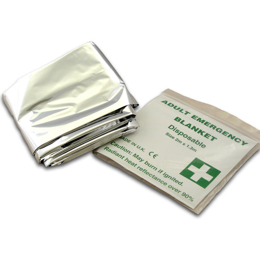 Emergency Foil Space Blanket - 210 x 150cm - Medium