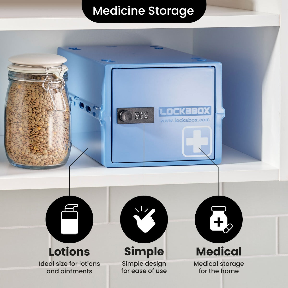 Lockabox One - Lock Box - Medi – Medisave UK
