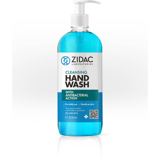 Zidac Antibacterial Hand Soap 500ml with Pump - Zidac Laboratories