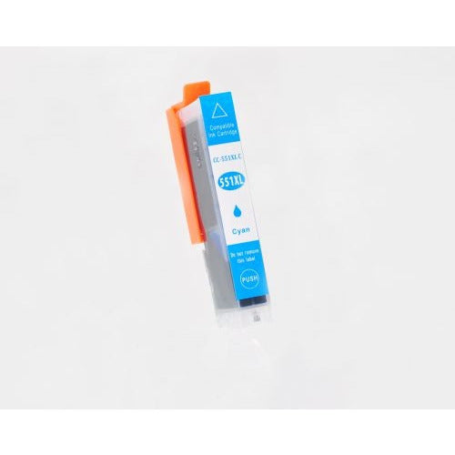 Canon CLI-551XLC Cyan Inkjet - Compatible - Canon