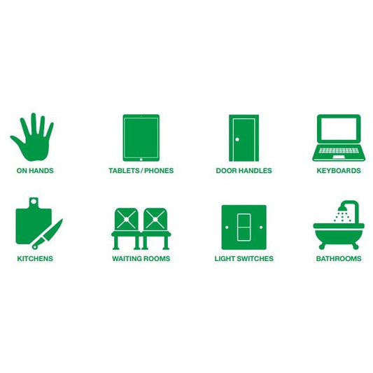 Clinell Antimicrobial Hand and Surface Wipes - Pack Of 100 Wipes - Clinell