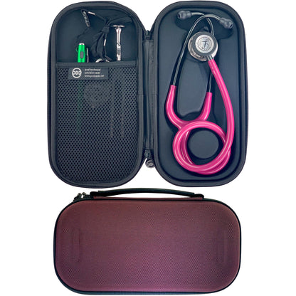 Pod Technical Classicpod Micro Stethoscope Case for Littmann Classic Stethoscopes - Burgundy - Pod Technical
