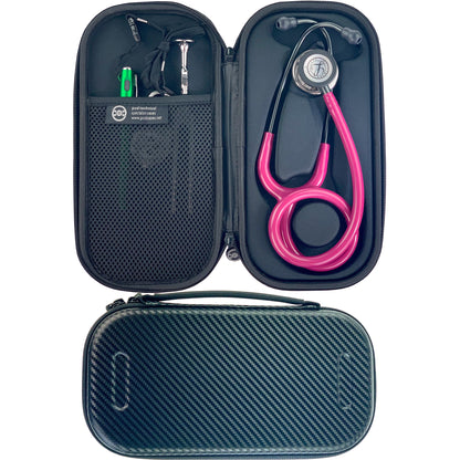 Pod Technical Classicpod Micro Stethoscope Case for Littmann Classic Stethoscopes - Carbon - Freshers Voucher - Pod Technical
