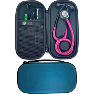 Pod Technical Classicpod Micro Stethoscope Case for Littmann Classic Stethoscopes - Caribbean Blue - Pod Technical