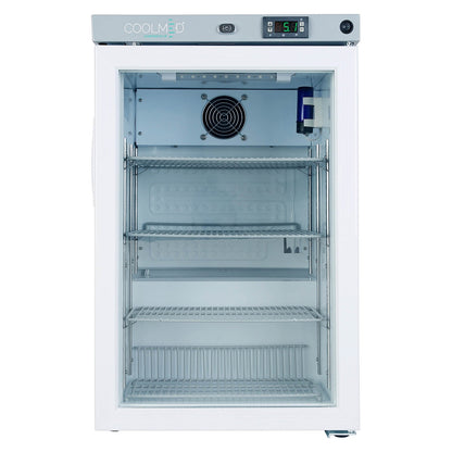 CoolMed Small Glass Door Refrigerator - 59 Litres - CMG59 - CoolMed