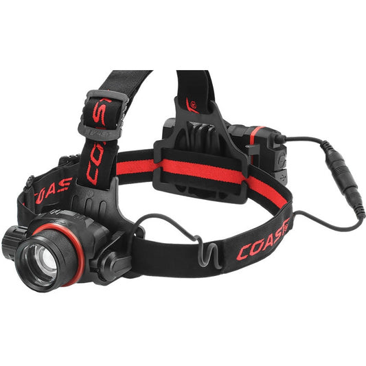 Coast HL8R Rechargeable Head Torch With Varied Light Output (800 Lumens)