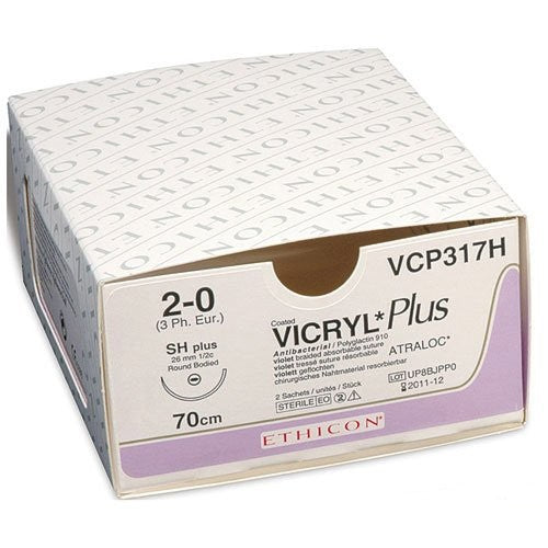 Vicryl Plus UND 45CM M1.5 Single