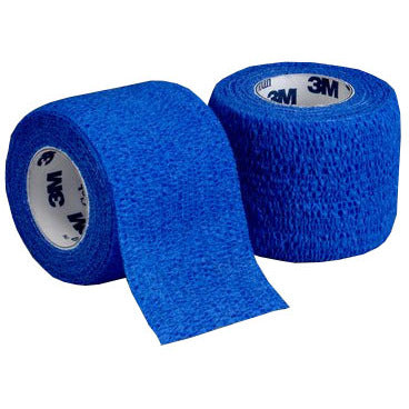 3M Coban Self-Adherent Bandage - Blue - 7.5cm x 4.5m x 24