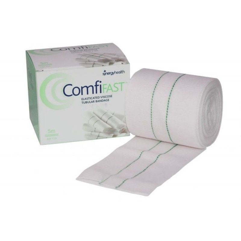 Comfifast Medium Stretch Bandage 5cm x 5m Green 732G - Vernacare