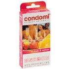 Condomi Fruit  Colour Condoms (Per Box of 10)