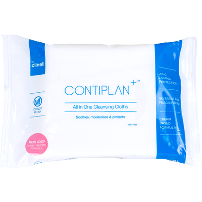 Clinell Continence Care Wipes - Pack of 8