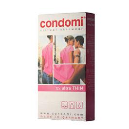 Condomi Ultra Thin Condoms (Per Pack of 3) - Condomi