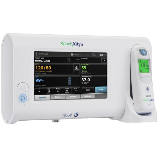 Welch Allyn Connex Spot Monitor with BP, Pulse Oximetry and Pro 6000 Ear Thermometer