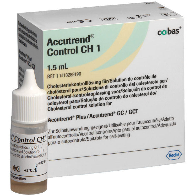 Accutrend Cholesterol Control Solution 1 x 1.5ml – Medisave UK