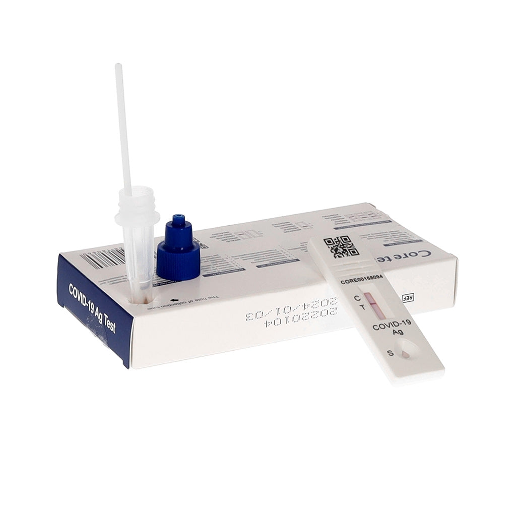 Covid 19 Lateral Flow Test - Rapid Antigen Nasal Swab - Single - Core Tests