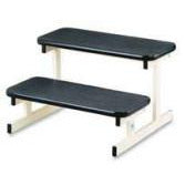 Double Tier Step in White