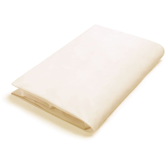 SleepKnit Duvet Cover - FR Polyester - Single Bed - Cream