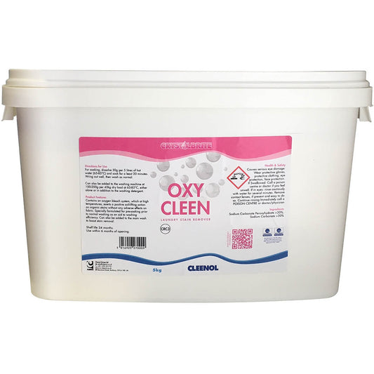 Oxy-Clean Stain Remover - 5kg Tub - Cleenol