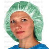 Premier Standard Mob Caps - GREEN - Per Case of 1000