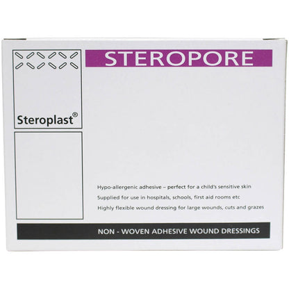 Steropore Non Woven Adhesive Dressing 6 x 7cm - Box of 25 - Steroplast