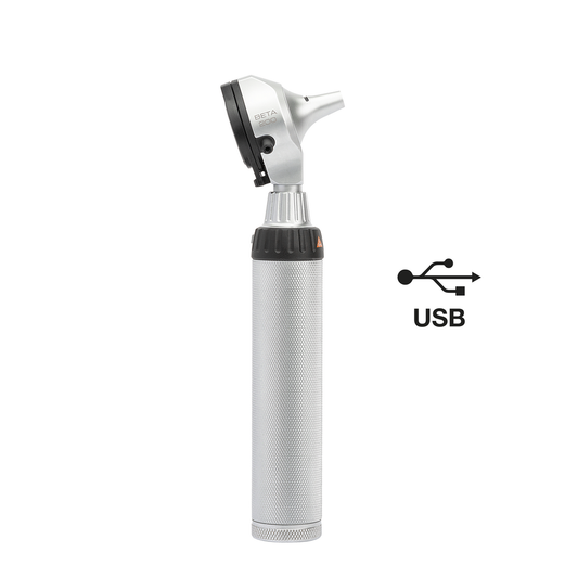 HEINE BETA 200 F.O. Otoscope set with USB charging - Heine